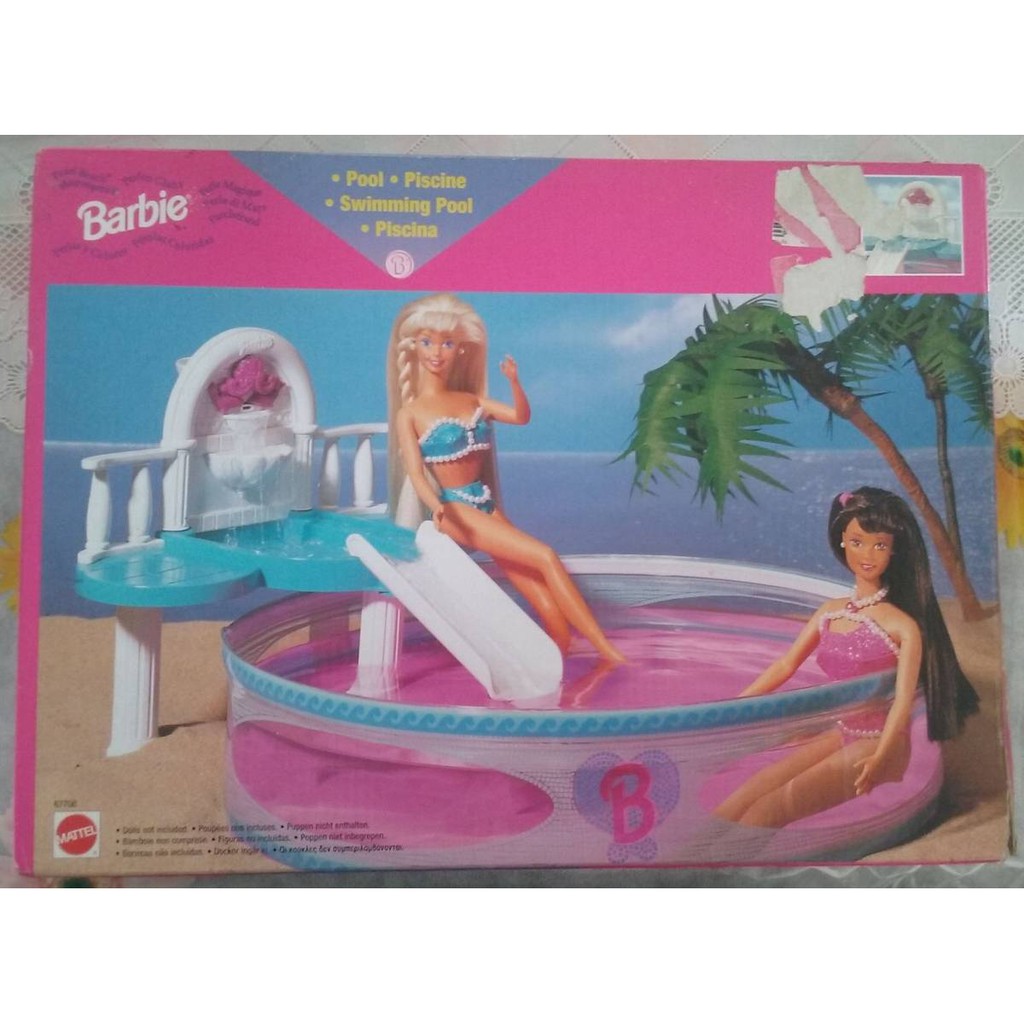 Como fazer piscina para Barbie - How to Make a Pool for Barbie