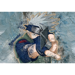 Placa Decorativa - Quadro - Anime - Kakashi - Naruto (v703)