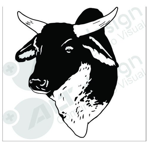 Adesivo Cabeça De Boi - 20 X 25cm (peão Rodeio) (bom4) | Shopee Brasil