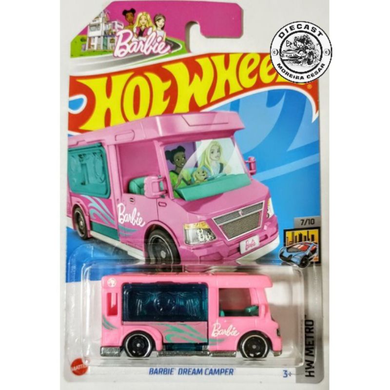 Carrinho Hot Wheels Barbie Dream Camper Pink / Raro mattel em Promoção na  Americanas