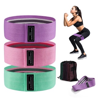 Kit 3 Hip Mini Band Elastico Academia Treino Funcional Fit