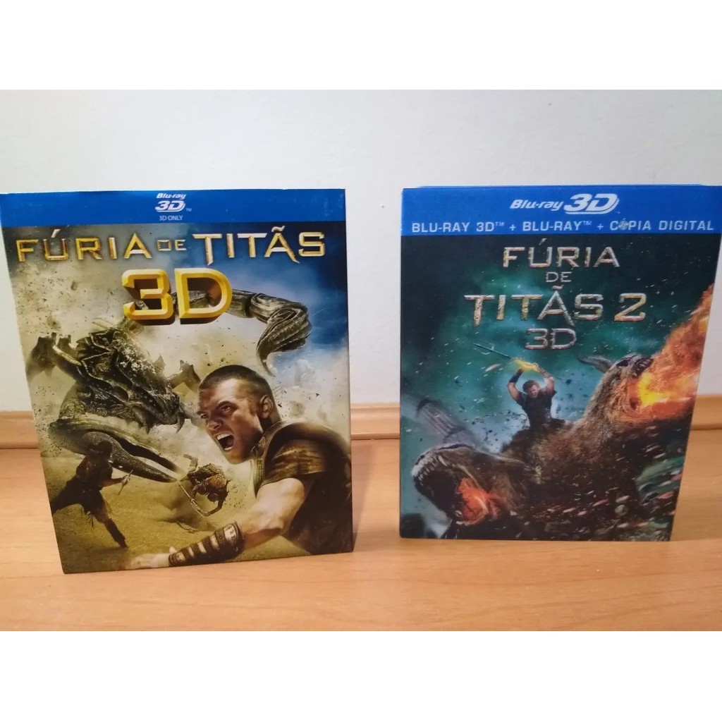 Blu-Ray 3D Fúria de Titãs