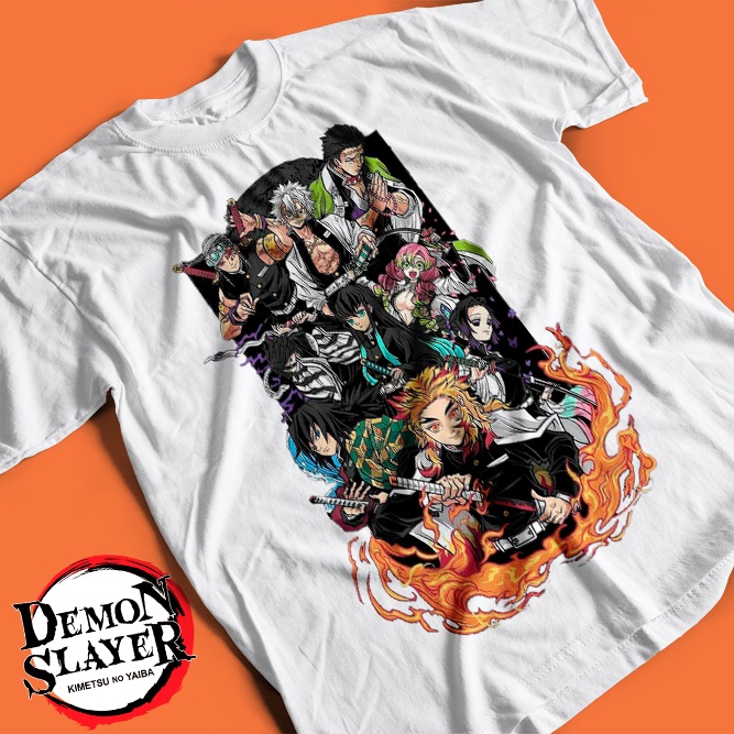 Camiseta Anime Kimetsu Oni Hashira Lua Superior 874