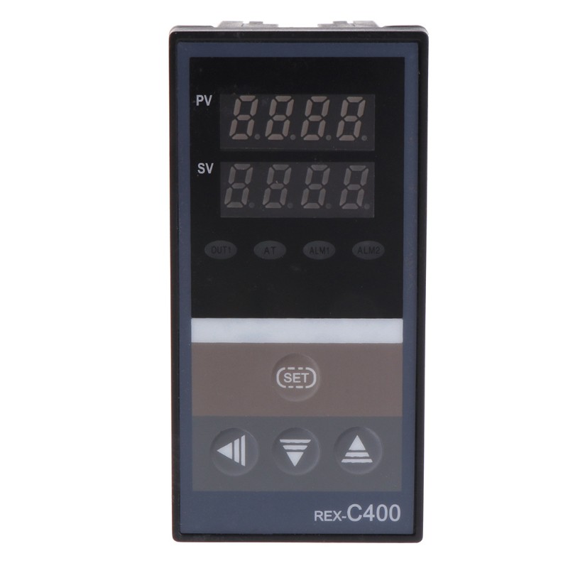 Controlador Digital De Temperatura PID REX-C400 K Termostato De Saída ...