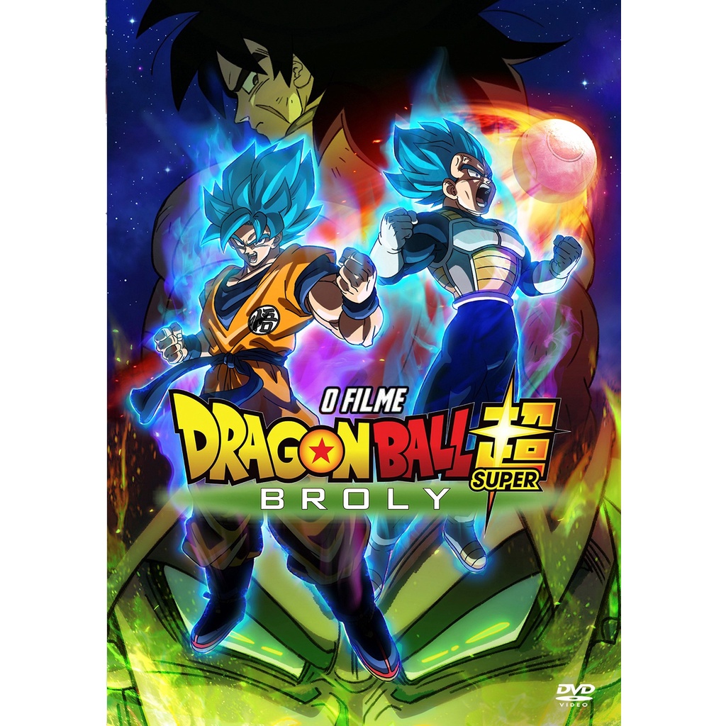 Dvd Dragon Ball Super Broly Dublado e Legendado | Shopee Brasil