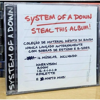 CD System Of A Down - Steal This Album (Original Lacrado) | Shopee Brasil