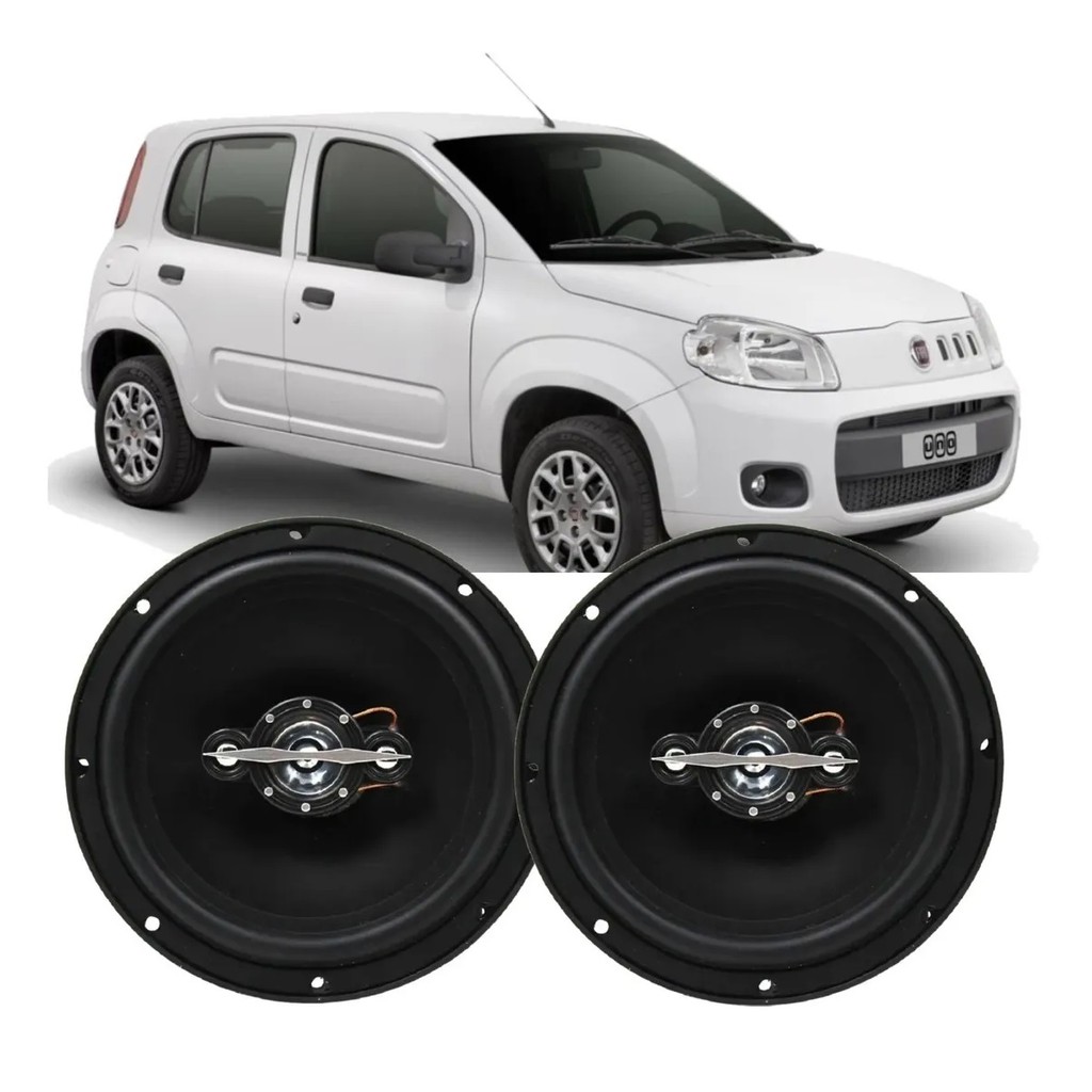 Kit Alto Falante Porta Dianteiro Leson 140wrms Par Fiat Uno Shopee Brasil
