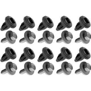 Kit Parafusos e buchas Fixação Para-choque, Vectra, Astra ou Montana - 20 peças