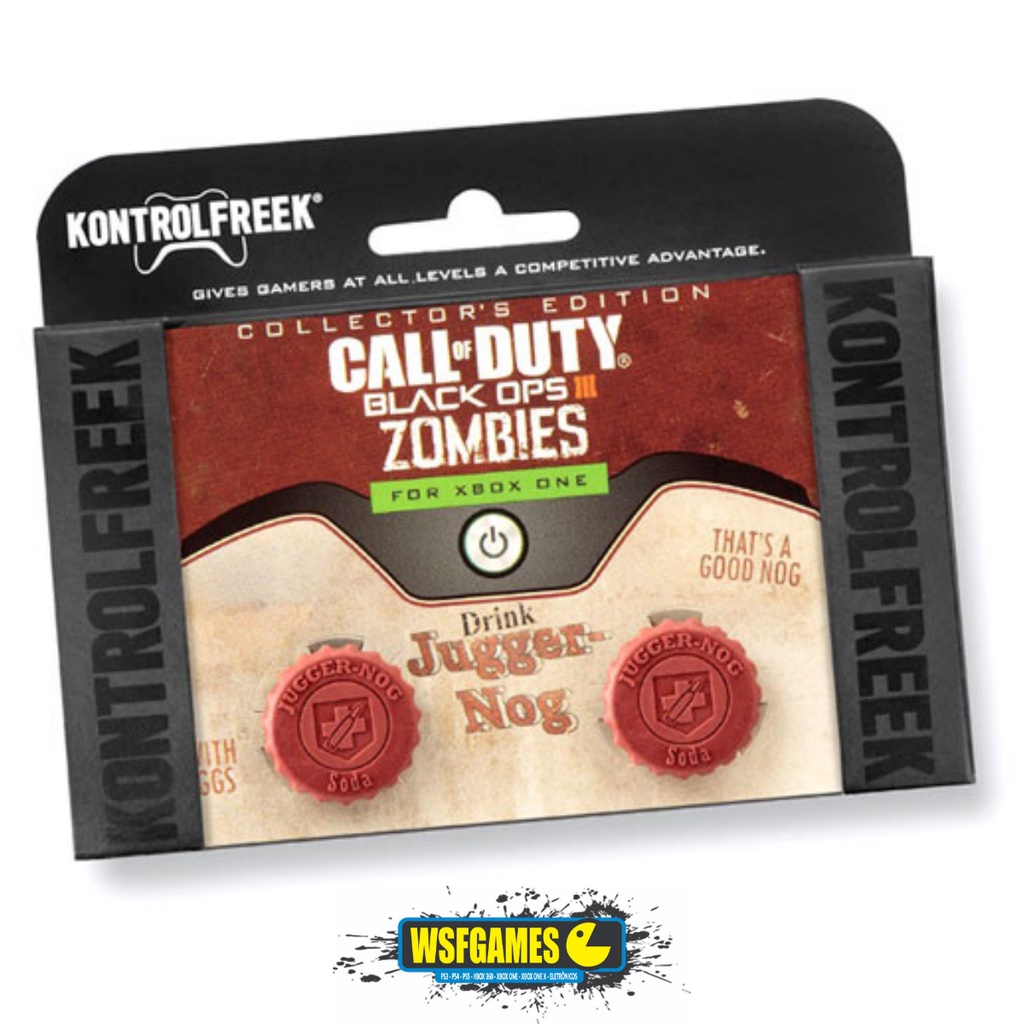 KONTROL FREEK CALL OF DUTY BLACK OPS 3 ZOMBIES DRINK JUGGER NOG - COD BO3 BOIII - CONTROLE XBOX ONE E SERIES X/S