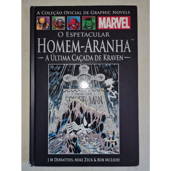 Graphic Novels Marvel 9 O Espetacular Homem Aranha A Ultima Cacada de ...