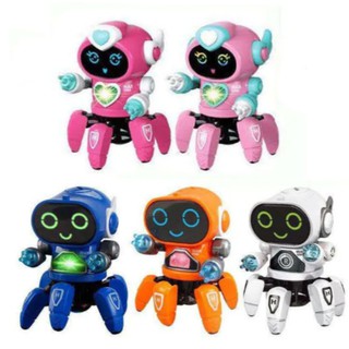 Brinquedo Robô Dança Boneco Robot Aranha Emite Som Luz Led Musica  Movimentos - fungame - Robô - Magazine Luiza