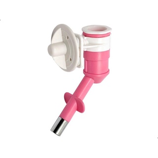 Bico Bebedouro Plastico P/ Cães Bico Torneira Lambe Lambe - Rosa