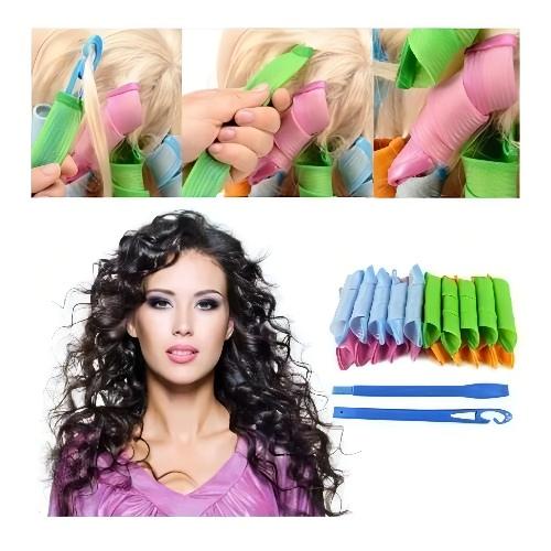 Formador De Cachos Magic Leverag Modelador 16 Rolinhos Bobs | Shopee Brasil