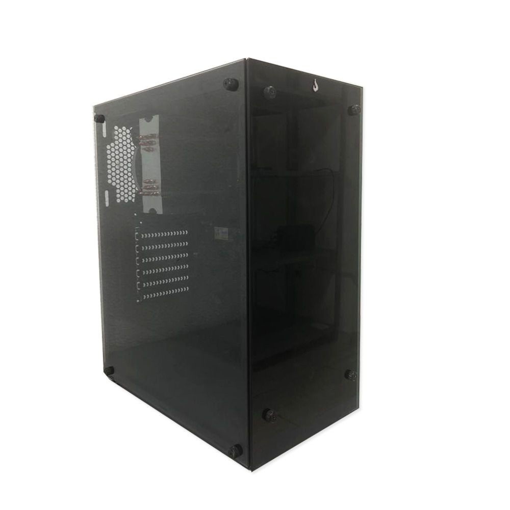 Gabinete Gamer Rise Mode Glass 06 Lateral e Frente de Vidro Sem Fan - RM-CA-06-FB