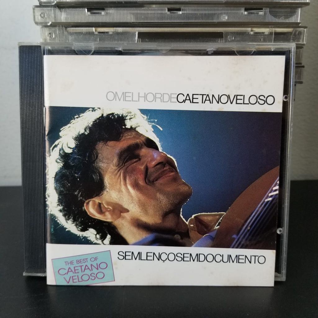 Cd O Melhor De Caetano Veloso Sem Lenço Sem Documento | Shopee Brasil