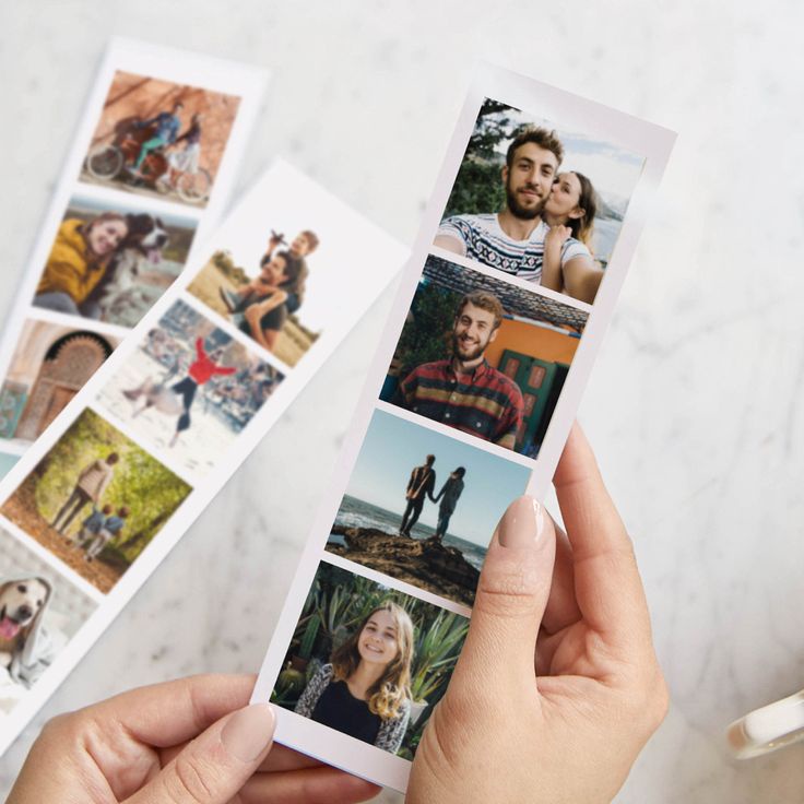 Marcador de Páginas Personalizado com 4 Fotos