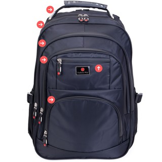 Mochila FW Executiva para Notebook Resistente com Alça Cabo de Aço