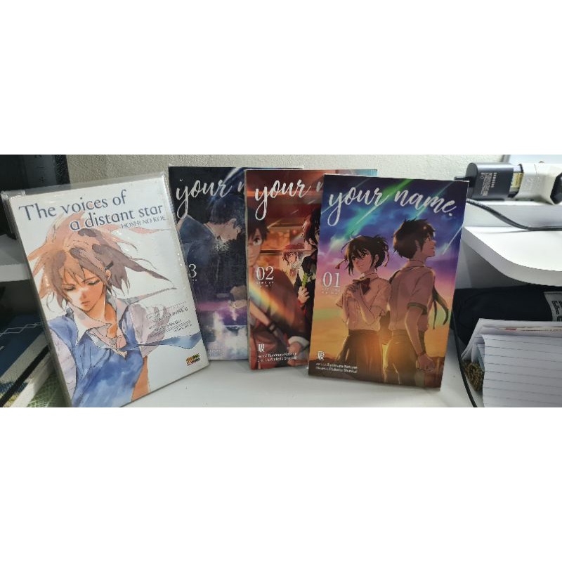 Your Name Light Novel + Your Name Mangá - Edição Unica - Obra completa de  uma só vez!