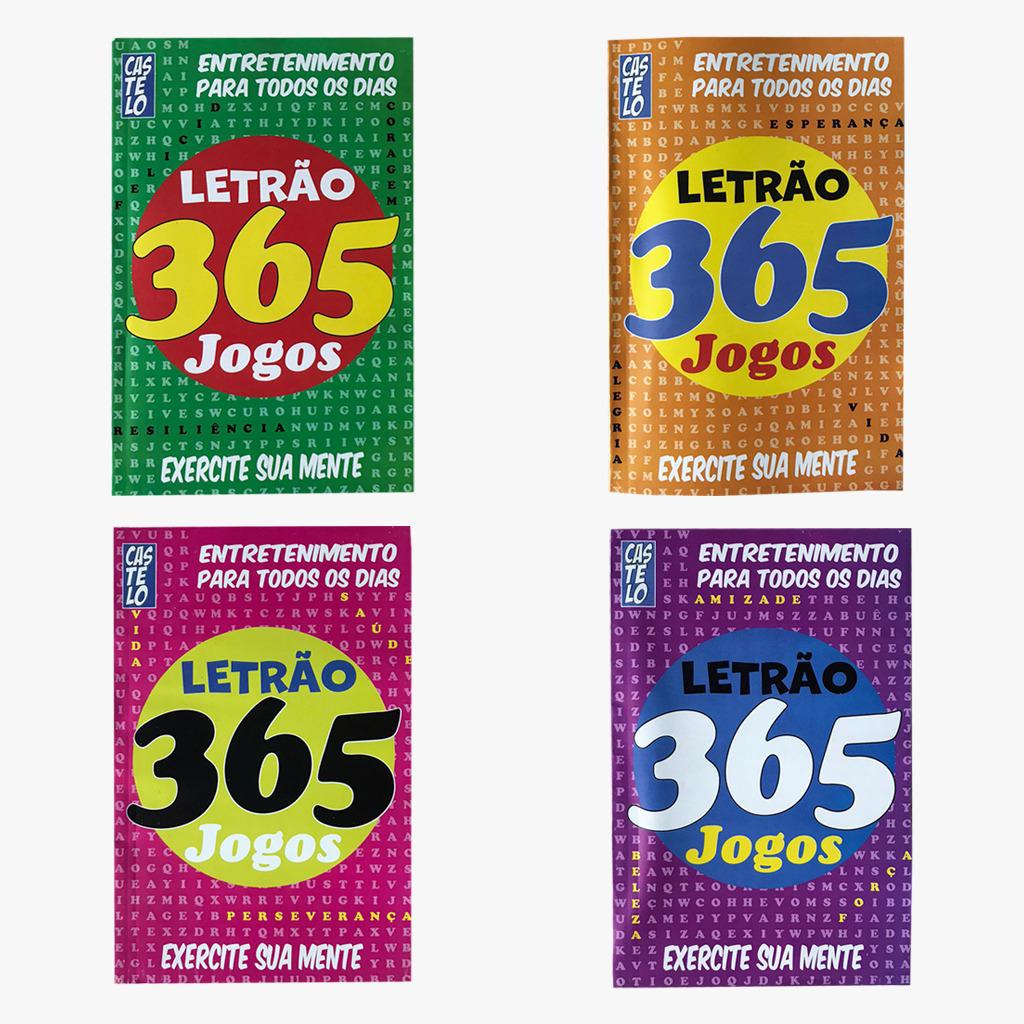 Livro Jogos de Letras e de Palavras (Português)
