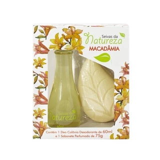 Kit Presente Estojo Colônia E Sabonete Seivas Da Natureza