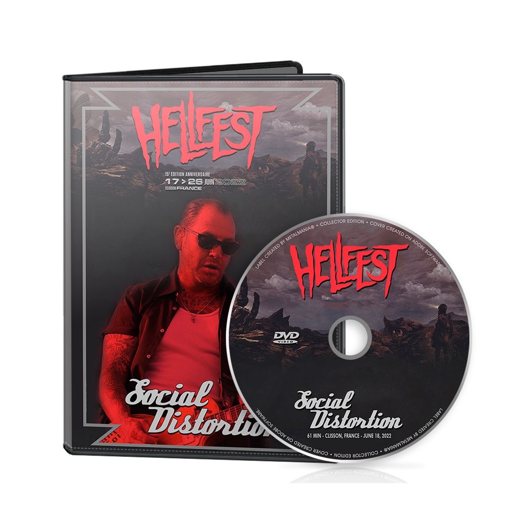 Social Distortion DVD Hellfest 2022 Rancid Bad Religion | Shopee Brasil