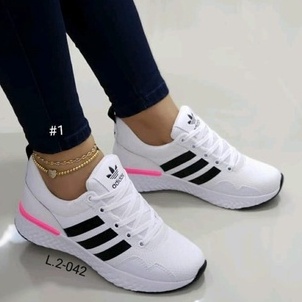 tenis feminino esportivo e casual lancamento 2021 leve e confortavel barato Shopee Brasil