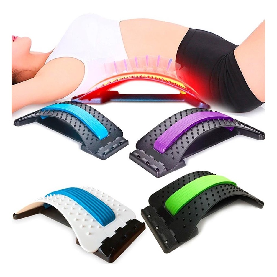 Aparelho De Massagem Para Coluna Costa Pescoco Apoio Encosto | Shopee ...