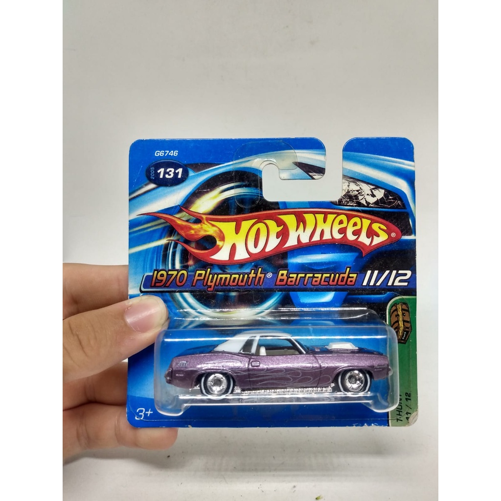 ( L - 120 ) Hot Wheels T Hunt Plymouth Barracuda 1970 # 1