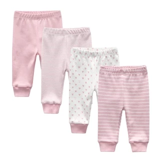 Newbron Calça Casual Infantil 100% Algodão Calças De Bebê Menino Menina