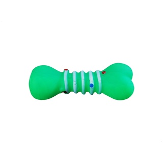 Brinquedo P/ Cães Halteres Vinil Anilhado 11 cm