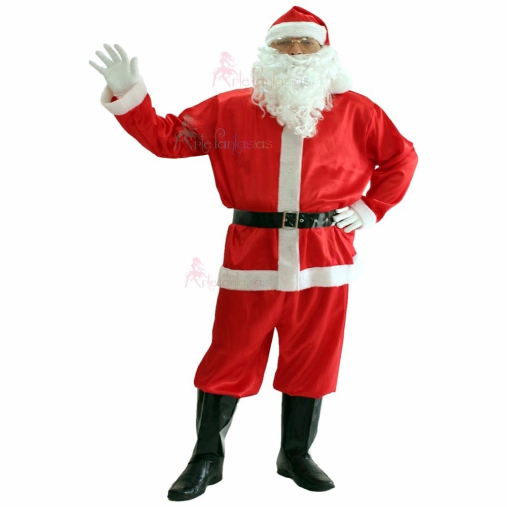 Roupa de best sale papai noel adulto