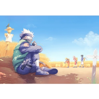 Placa Decorativa - Quadro - Anime - Kakashi - Naruto (v703)