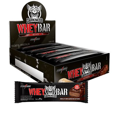 Barra de proteína Whey Bar Darkness (8unidades)- Integralmédica