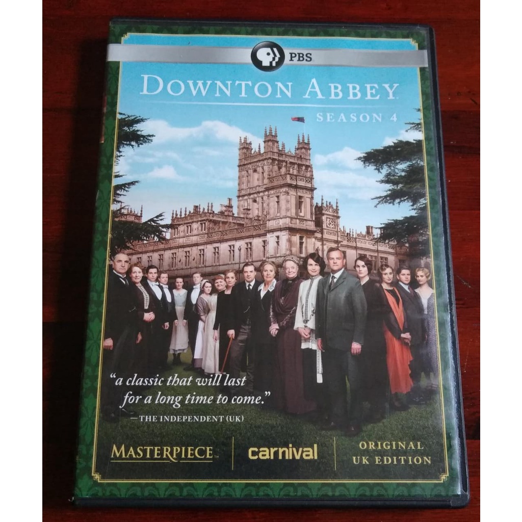DVD Downton Abbey Season 4 (Importado - Região 1) | Shopee Brasil