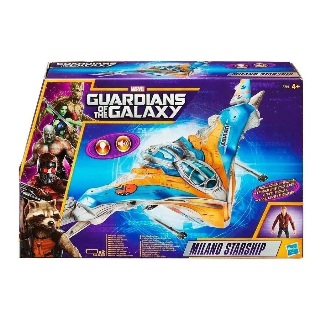 Nave Guardiões Da Galáxia - Hasbro - Milano Starship | Shopee Brasil