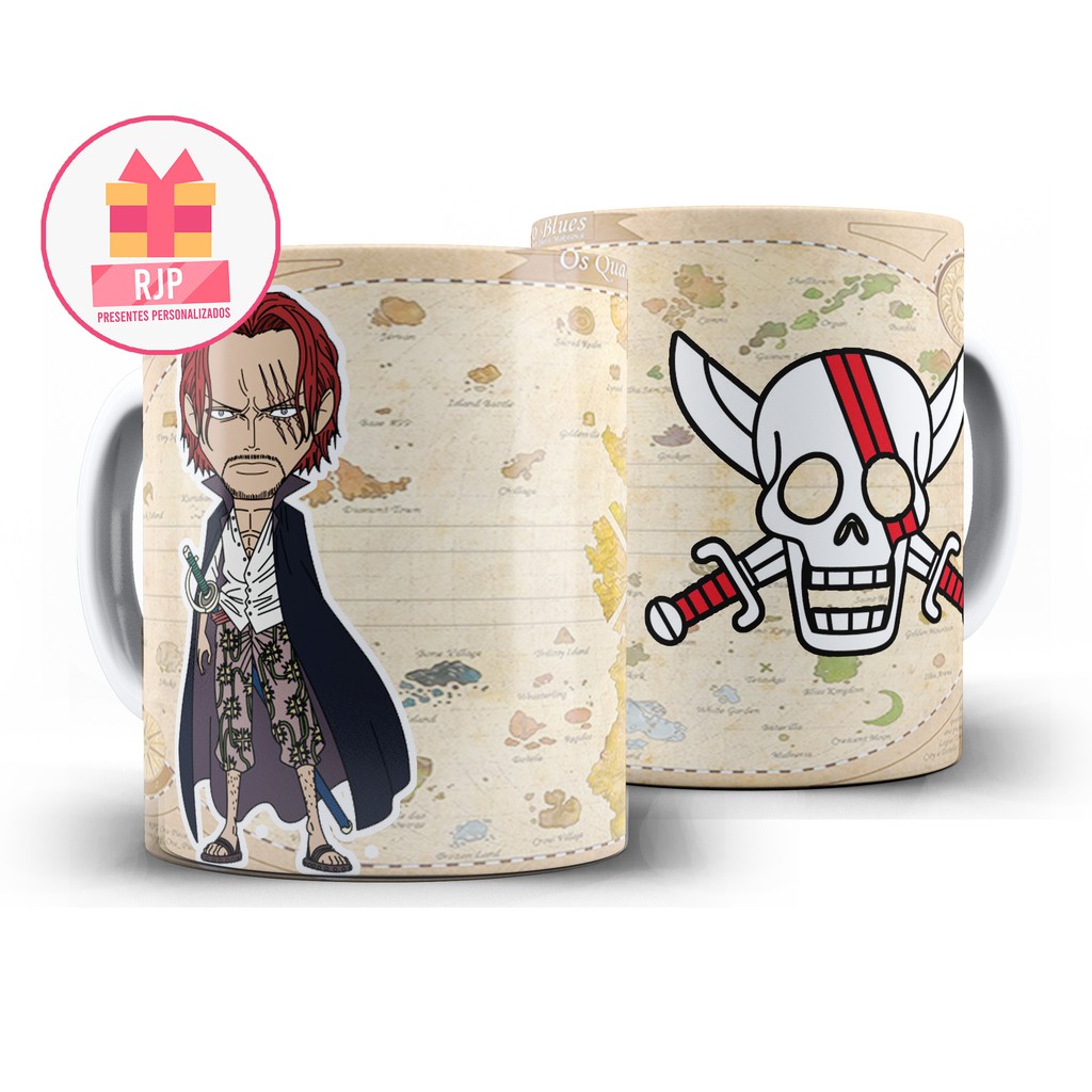 Caneca One Piece Personalizada de Plástico do Mangá Anime Presente Xícara  Polímero Quadrinho Filme Série Personagens no Shoptime