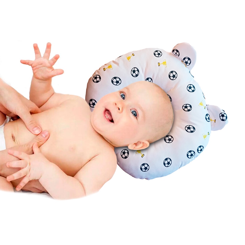 Travesseiro Para Bebê Anatômico Infantil Menino Futebol | Shopee Brasil