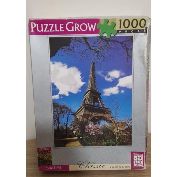 Quebra Cabeça Puzzle 1000 peças Vielas Francesas 2927