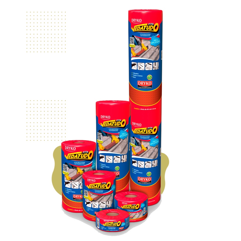 Fita Manta Asfaltica 10 Metros Adesiva Telhados Auto Adesiva Anti Goteira e Furos