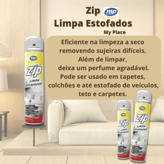 Limpa Estofados Spray Zip Clean 300ml/251g C/2 Unid | Shopee Brasil