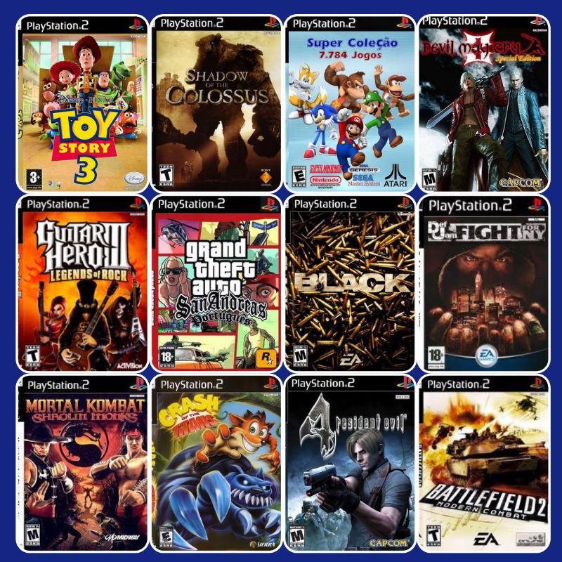 Jogos de PS2