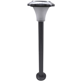 Poste Inox de Jardim 70cm Luminária Decorativa Luz Quente