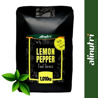 Tempero Lemon Pepper 1,010kg Premium Alinutri
