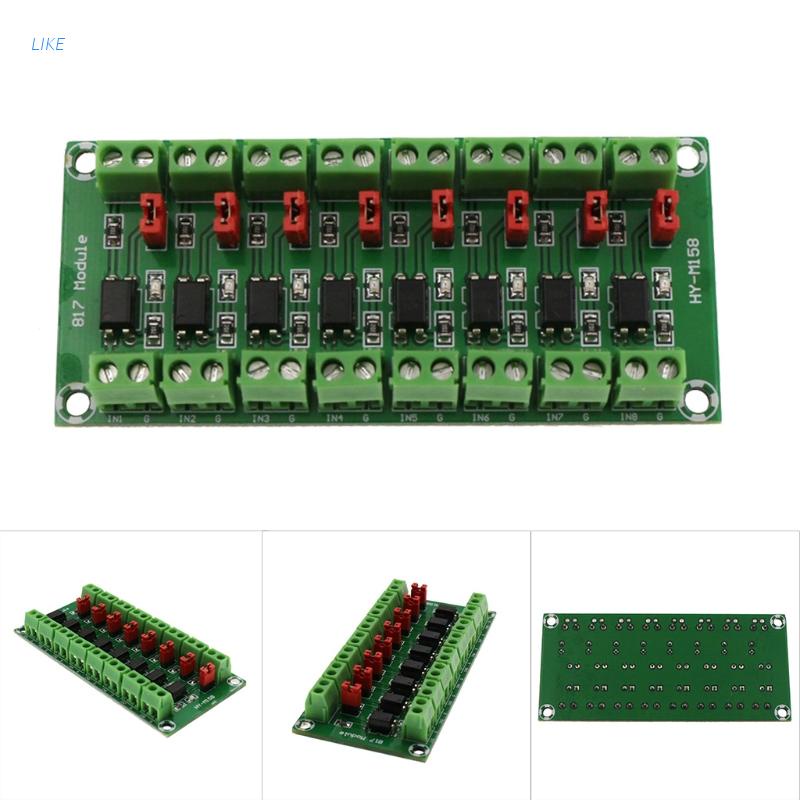Scheda Optoaccoppiatore Jadeshay 8 Canali - Modulo Isolamento Fotoelettrico 3.6-30V Per Controllo Industriale