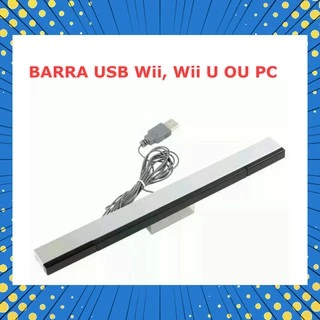 Barra De Sensor Bar Usb Wii Ou Wii U Ou Pc Win10 +suporte