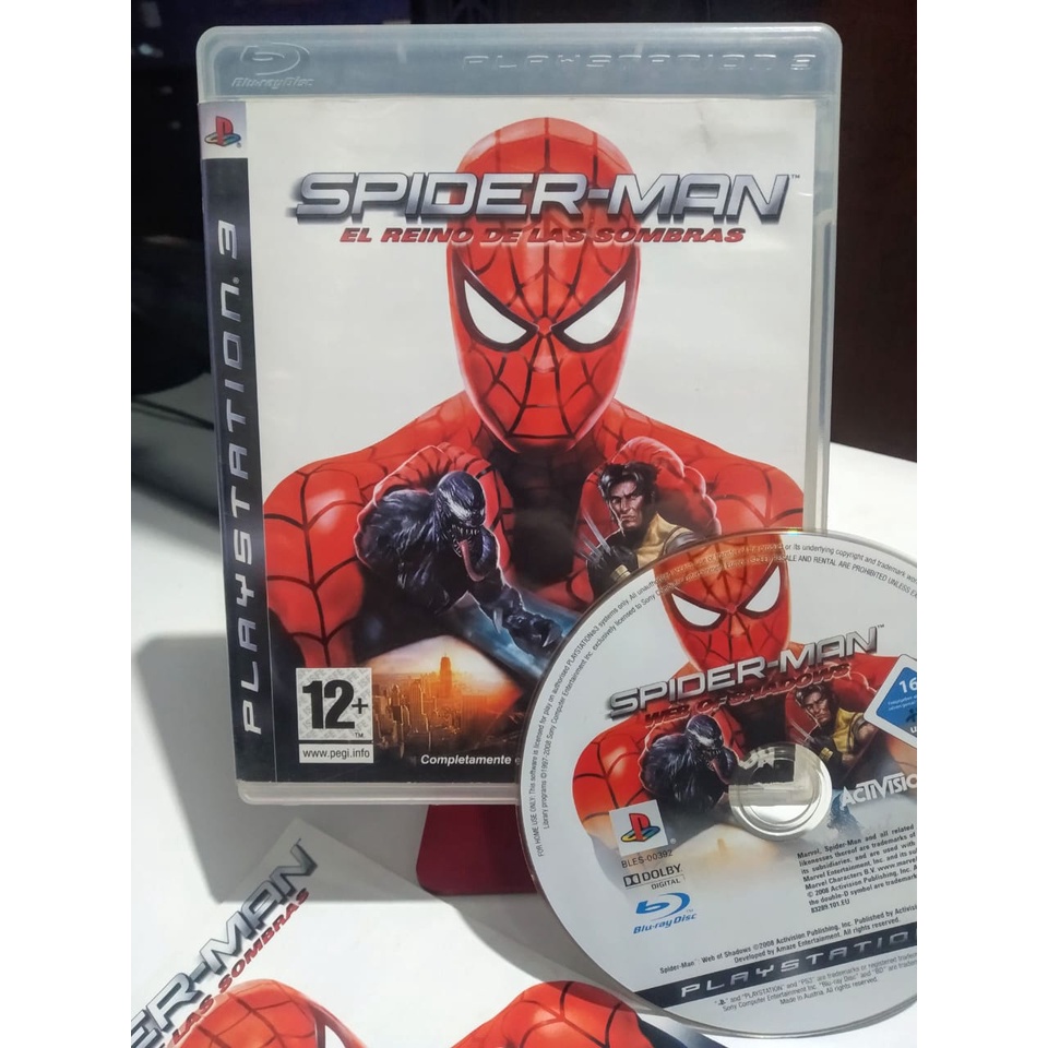 Homem-Aranha: Reino das Sombras (PS3) em segunda mão durante 16 EUR em  Toledo na WALLAPOP