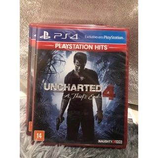 Jogo Uncharted 4 A Thief's End Hits - PS4