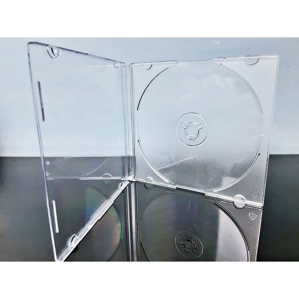 Caja CD Acrilica Slim Importada x 10 Unid.