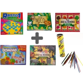 Kit 06 Brinquedos - A Criançada Vai Adorar