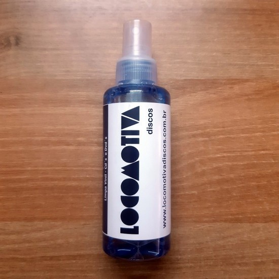 LIMPADOR DE LPs/CDs LOCOMOTIVA DISCOS - SPRAY